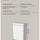 Touchless Smart Sensor Trash Can 15L Water-Resistant Automatic