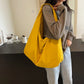 Light Multi-Use Women Shoulder Bag - Slouchy Nylon