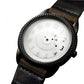 Handless Quartz Watch Canvas Strap Minimalist Style