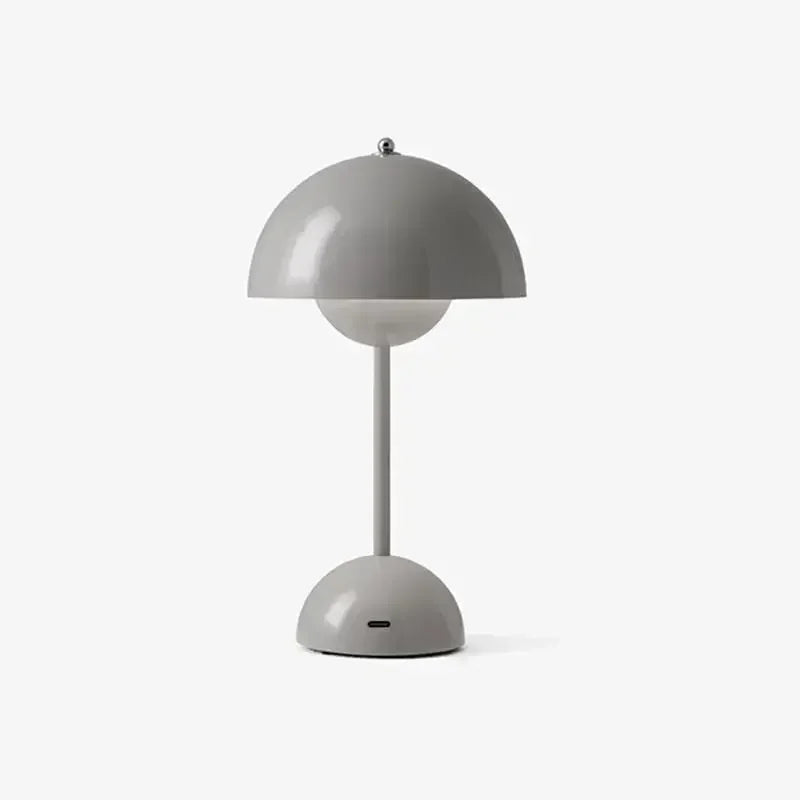 Battery-Powered Table Lamp Scandinavian Flower Bud With Iron Touch Switch Fall 2026 Household Decor For Bedroom Or Nightstand