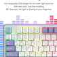 Keyboard Mechanical 87 Key Tri Mode RGB Hot Swappable