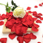 Confetti Heart Padded Fabric Hearts 200Pcs Red Valentine 2026 Table Decor For Wedding Party
