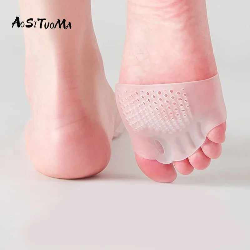 Bunion Relief & Forefoot Cushion, Foot Support Household Use 2026 – Silicone Front Foot Pads 2-Pack