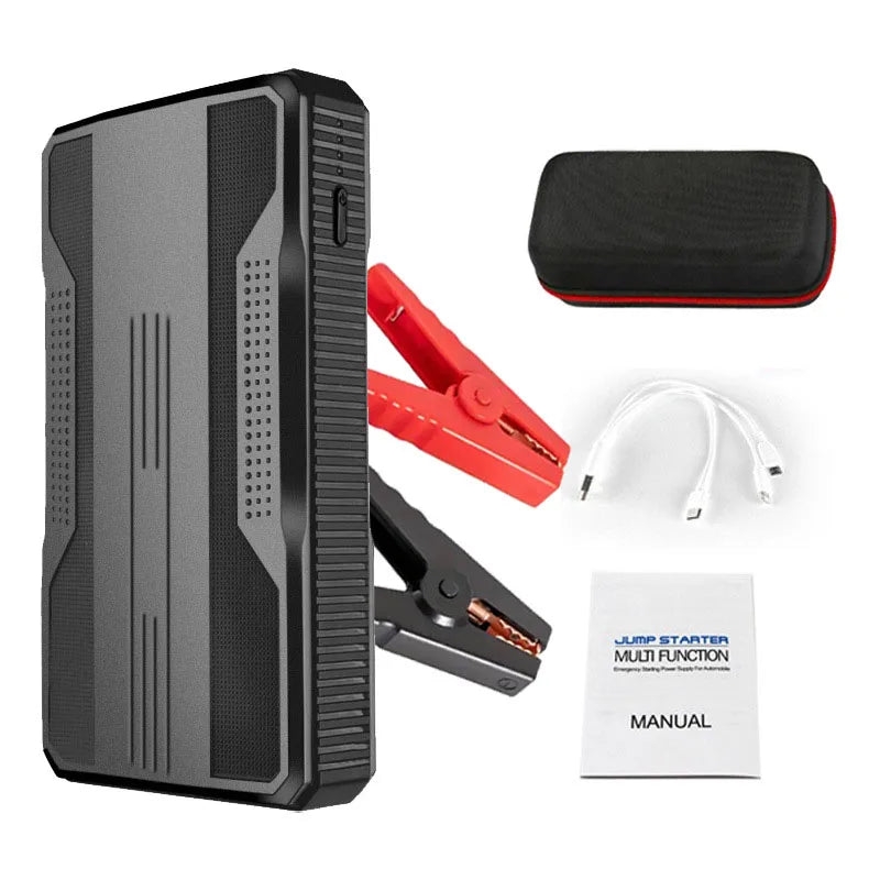 Car2025 Edition Jump Starter 20000mAh 12V Travel-Friendly Battery Booster With USB Port Road Trip Ready
