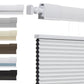 Drill No Honeycomb Blinds Cordless Thermal Insulated 1" Cell Fabric
