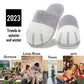 Plush, cozy women's slippers - cat paw design, memory foam insole, indoor winter lounging