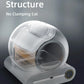 Litter Cat Box 65L Large Space Smart WiFi Auto Clean Enclosed Pet Toilet 9L Waste Bin TikTok Viral Fall 2025 Gift