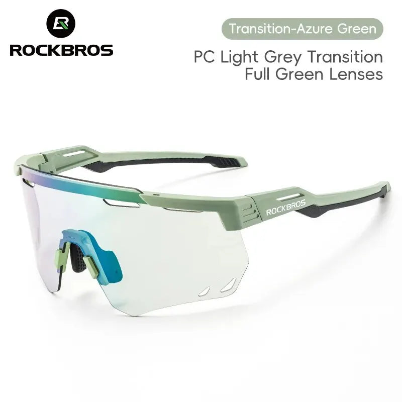 Glasses Cycling Unisex MTB Road Eyewear UV400 Polarized Photochromic Lenses, Fall 2026 Trend, All-Weather Eye Protection