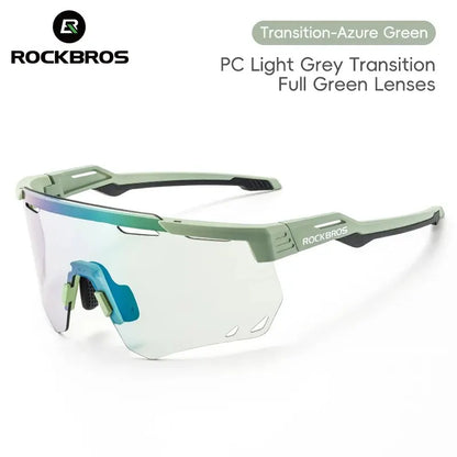 Glasses Cycling Unisex MTB Road Eyewear UV400 Polarized Photochromic Lenses, Fall 2026 Trend, All-Weather Eye Protection