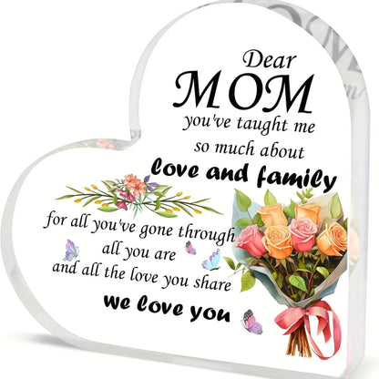 Mothers Best Day Gifts - I Love You Mom Gifts from Son Daughter