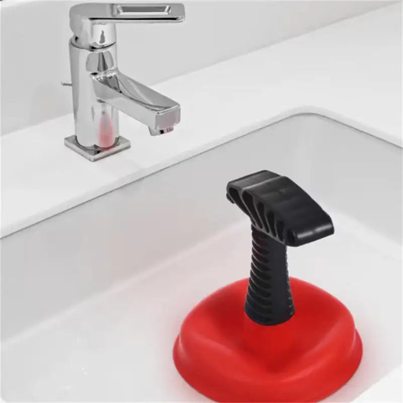 Heavy-Duty Bathroom Sink Toilet Bath Plunger With Slip-Proof Handle, Fall 2026 Household Essential – Plunger Drain Unblocker