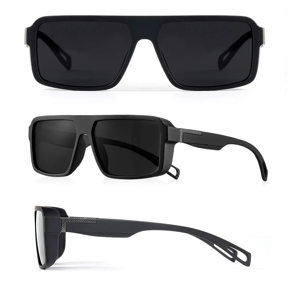 Timeless Square Polarized Sunglasses for Men Women Fashion Sports Shades