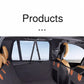 Water-Resistant Pet Car Seat Cover - Anti-Slip Scratch-Proof Hammock Back Seat Protector for Dogs