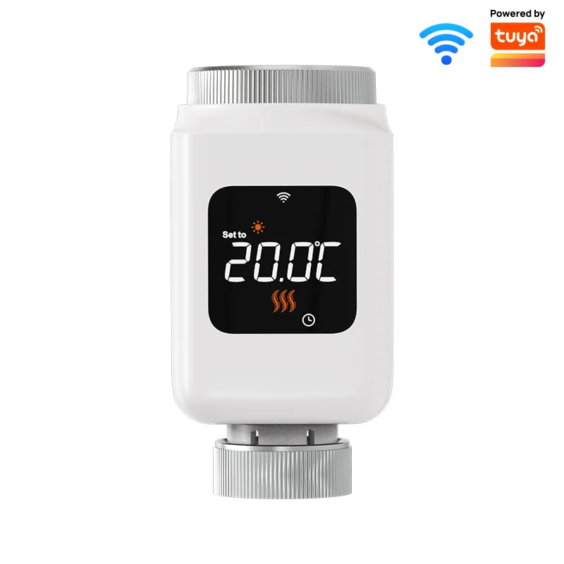 App Control and Voice Assist, Alexa and Google Household 4-Pack Fall 2025 – Smart WiFi Thermostatic Radiator Valve