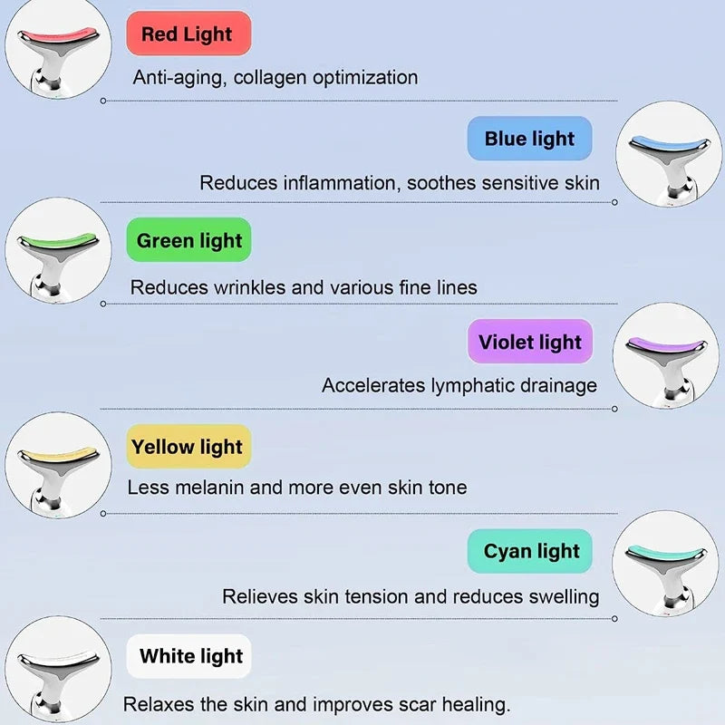 Lifting Face Massager EMS Neck And Face Device LED Photon Therapy Anti Wrinkle TikTok Viral Fall 2026 Gift