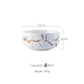 Marble Ceramic Bowl Kit Scandinavian Tableware Minimalist