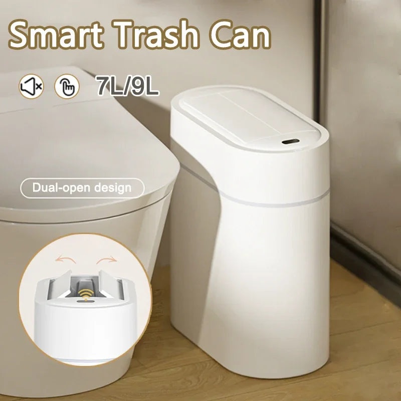 Smart2025 Edition Trash Can Wall Mount Automatic Narrow Bin
