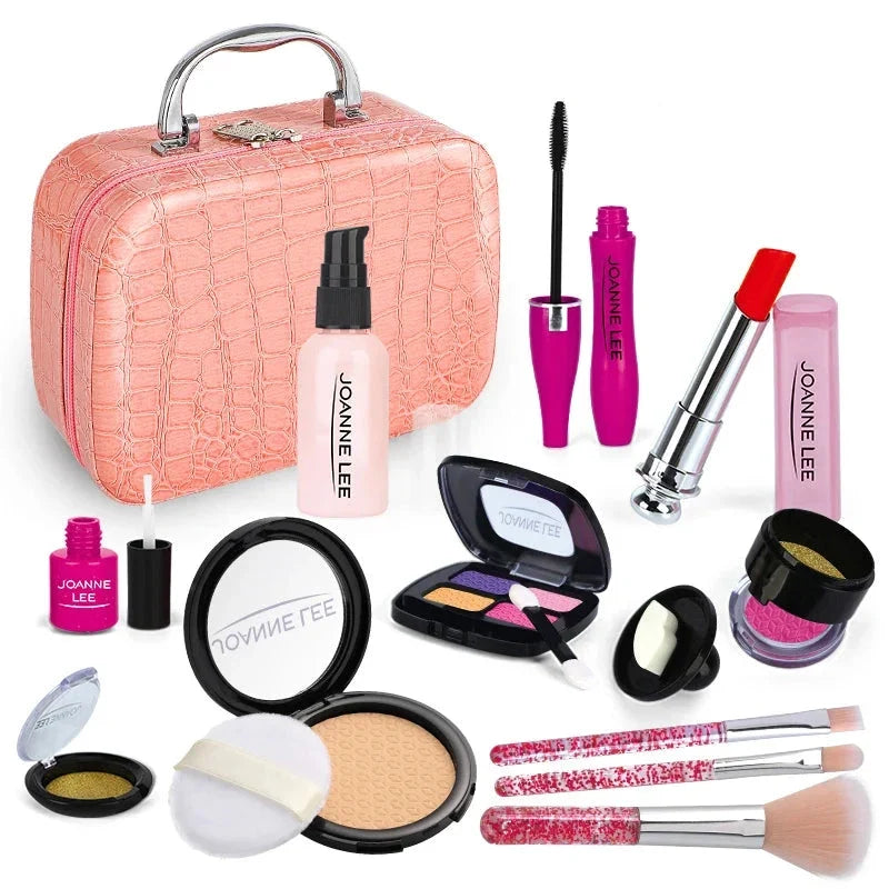 Princess Makeup Play Kit for Girls - Educational Pretend Play Cosmetic Toy, Safe & Sturdy