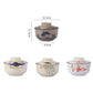 Ramen Instant Bowl With Lid Porcelain Large Capacity