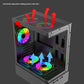 ITX Mini PC Case 240mm Water Cooling MicroATX Chassis