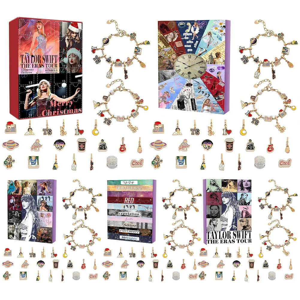 Great Holiday Surprise! – Taylor Swift-Inspired Bracelets Advent Calendar Gift 24 Days 2025
