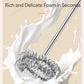 Hand-Held Foam Maker Egg Beater Coffee Drink Wand 2026 – USB Battery-Powered Motor-Driven Milk Frother 3-Speed