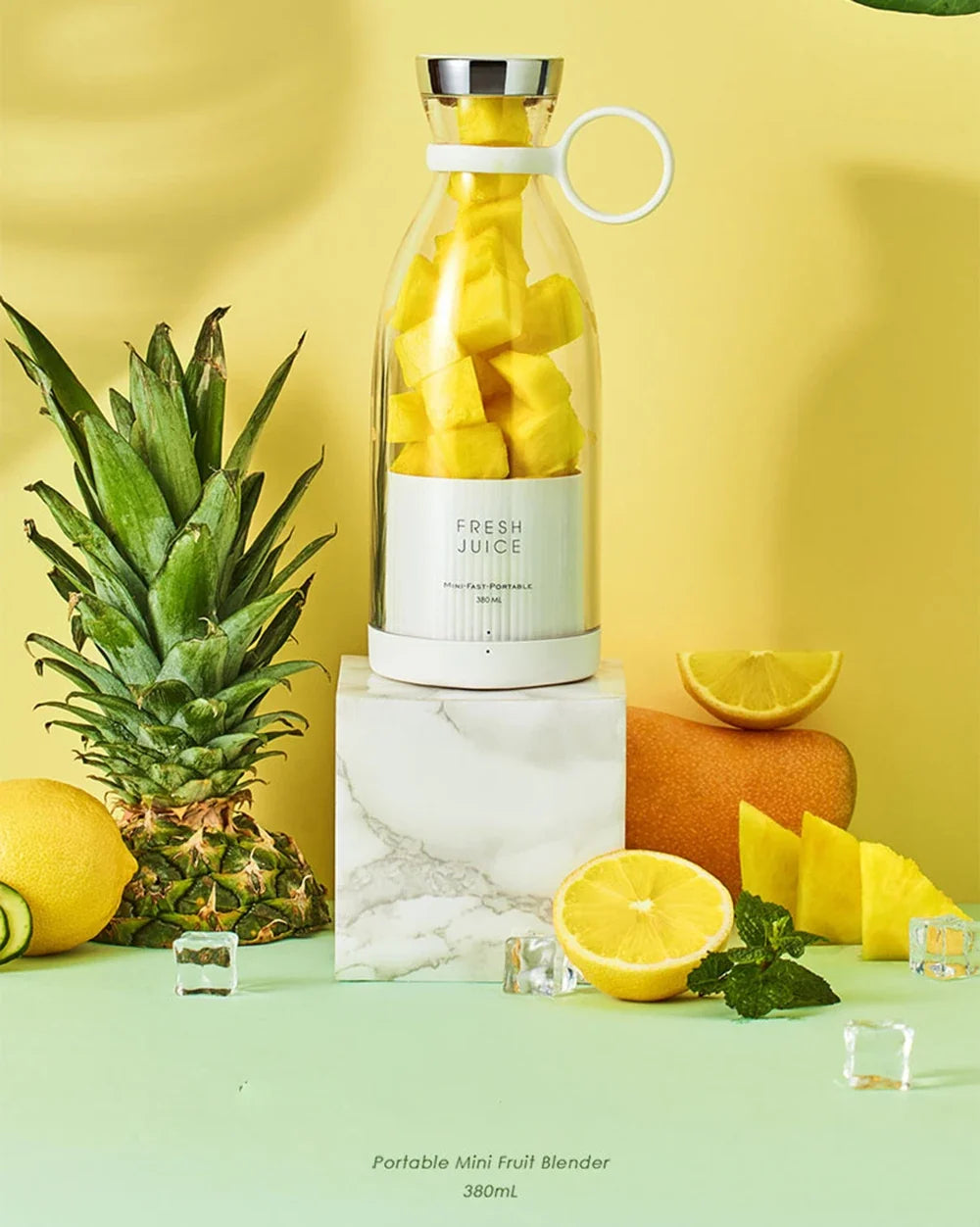 Travel-Friendly Blender 350ml Cordless USB Juicer Cup Travel Bottle Smoothie Extractor TikTok Viral Summer 2026 Gift