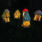 Solar Fairy Lights House Shaped Lawn Lamp Outdoor Water-Resistant LED Garden Decor Fall 2026 Gift Idea