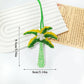 Tree Coconut Sequin Patch Keyring Bag Pendant Handmade