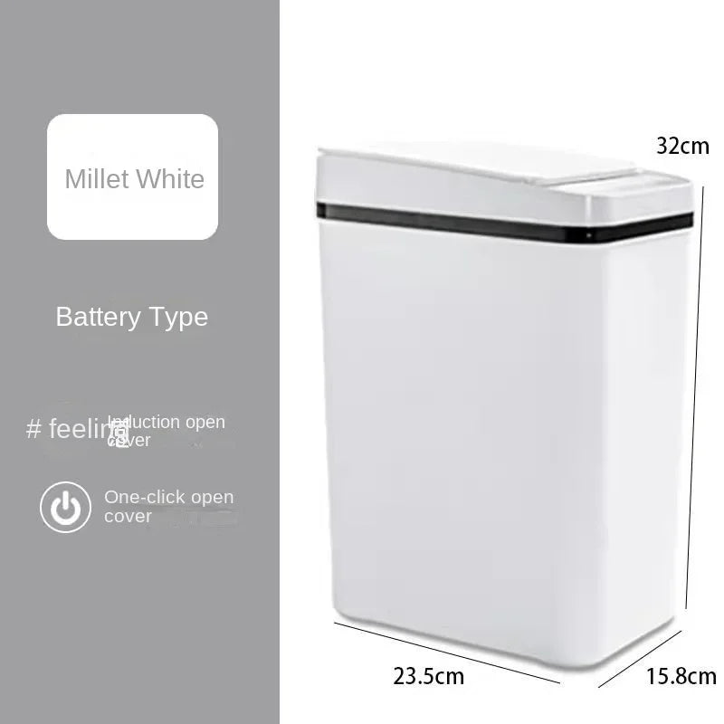 Trash Smart Can Automatic Sensor Bin Touchless Odor Control