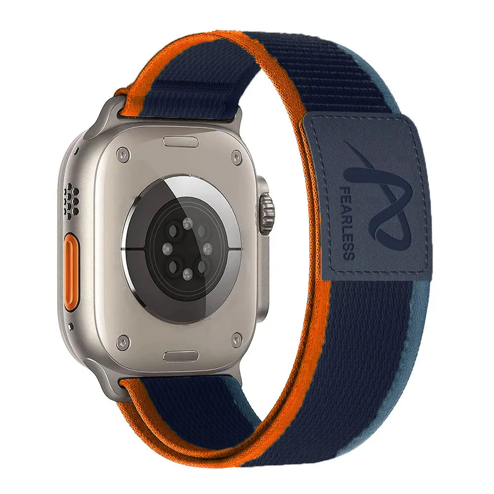 Trail Nylon Loop Apple Watch Band - Breathable Sport Strap for Ultra 3 2, Series 11 10 9 8 7 41-49mm