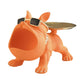 Resin Bulldog Storage Sculpture - Trendy Key Holder & Candy Tray for Household Decor