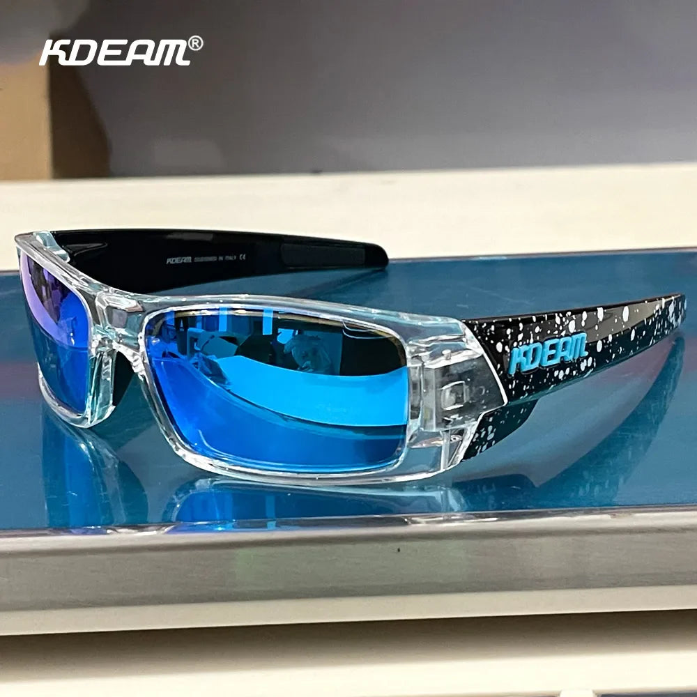 Sunglasses Photochromic All-Black Frame Fishing Sunglasses Summer 2026 Night Driving Comfort Case Included