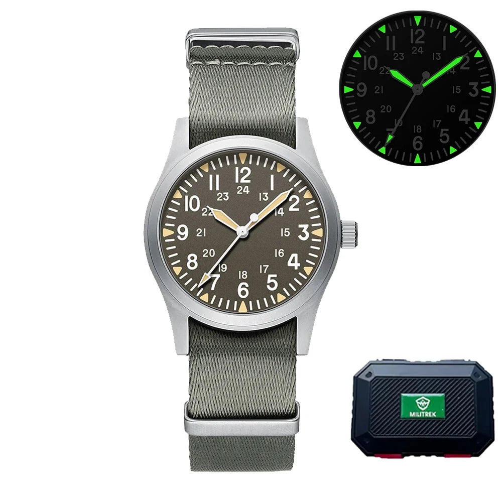 Military2025 Edition Quartz Field Watch 37mm Sapphire Fall