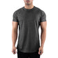 short sleeve, cotton blend, for workout & casual wear – Breathable slim fit men's gym t-shirt