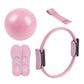 Pilates Ring Pink Fitness Kit Household Workout Kit Fall 2026 With Ball And Resistance Band For Pregnancy Postpartum