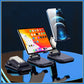 Foldable Aluminum Mobile Phone & Tablet Stand - Comfort-Grip Desk Holder for iPad, iPhone, Adnroid Accessories
