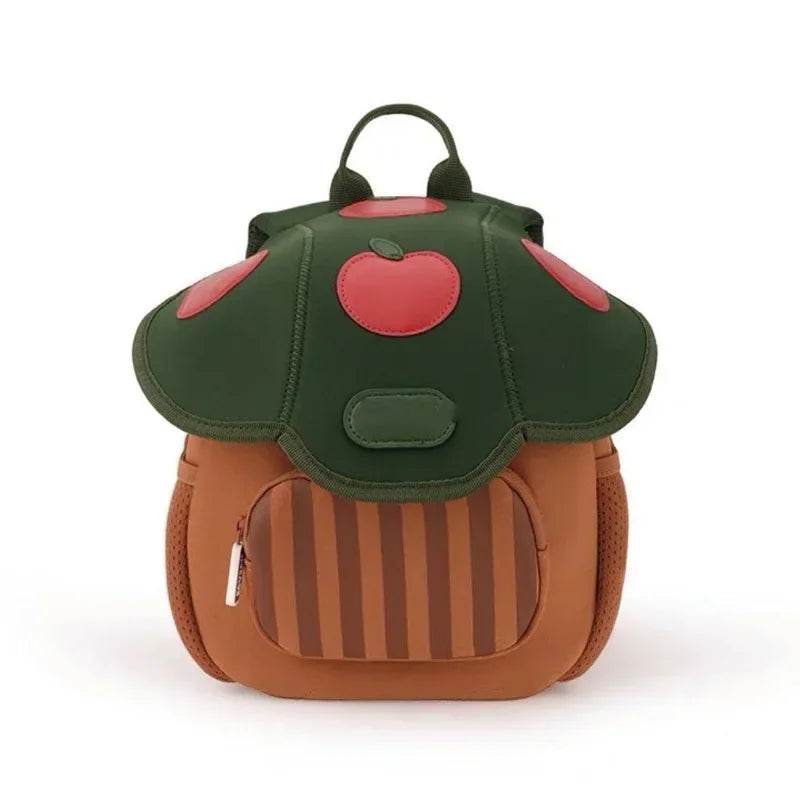Kids Backpack Cartoon Mushroom Kindergarten Backpack Compact Preschool Bag Back To School 2025 Light Cute Gift