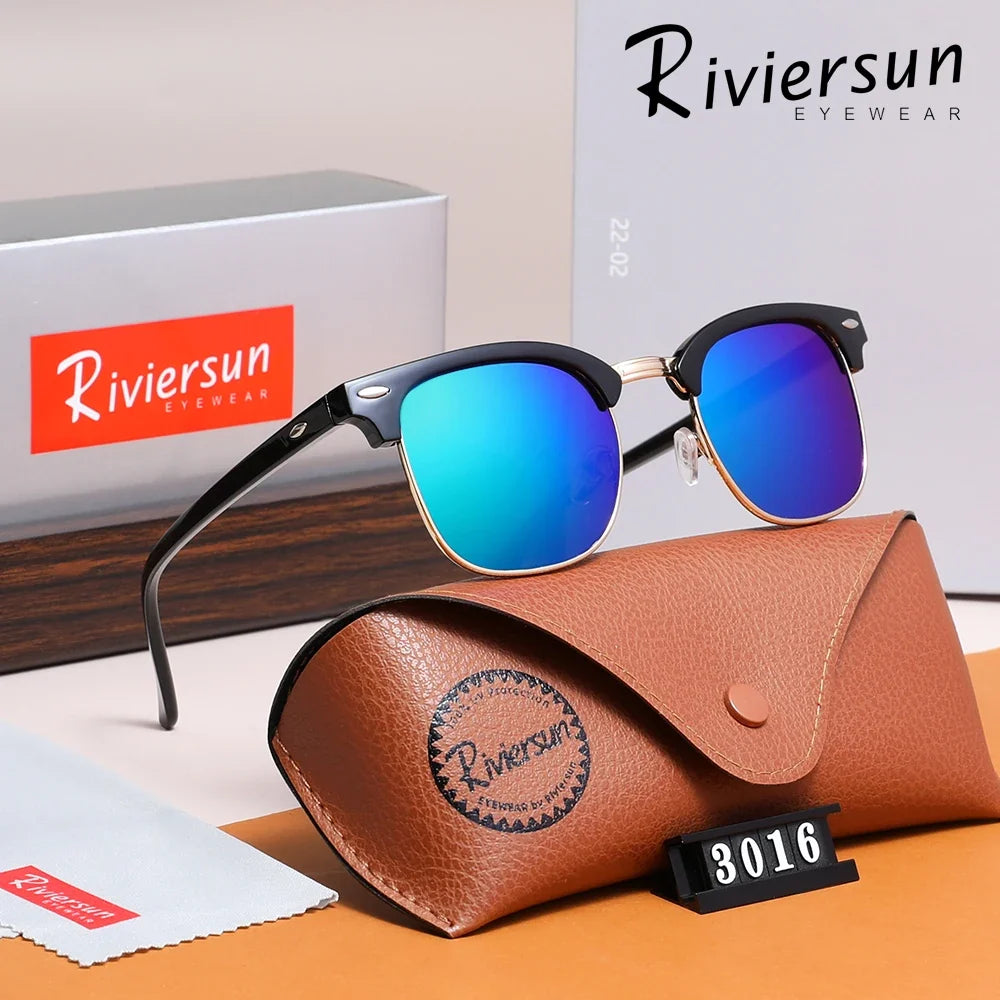 Unisex Outdoor Eyewear, TikTok Viral Fall 2026 Gift – Sunglasses UV400 Polarized Square Frame