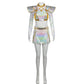 Light Flattering Women Cosplay Kit - Holographic PVC