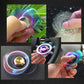 Spinner Fidget Metal Toy Rainbow Spinner R118 60mm Stress Relief for Adults and Kids