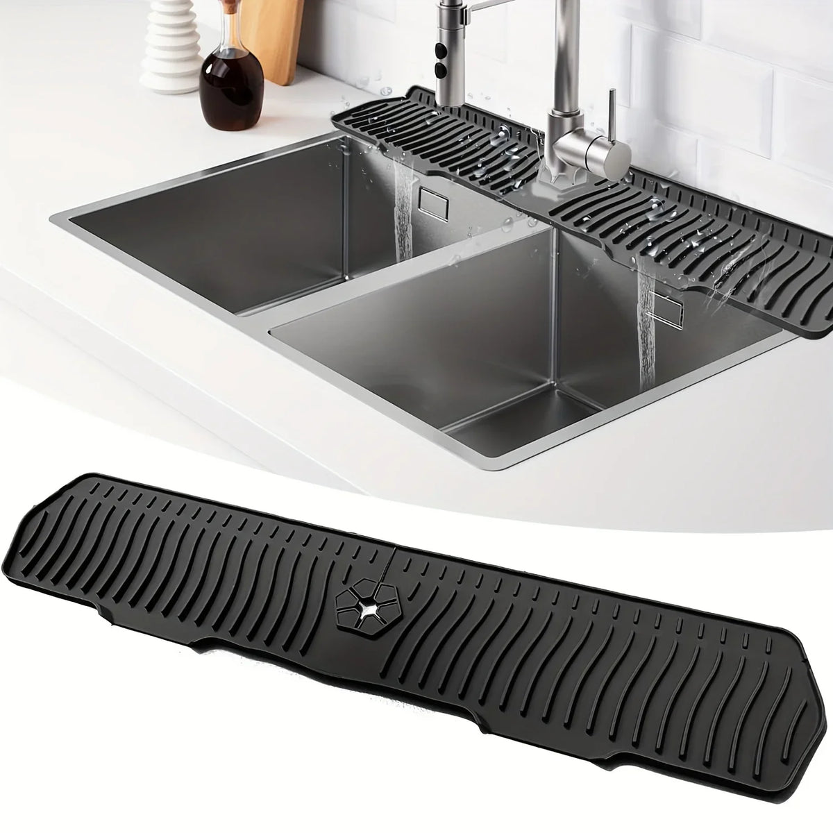 Splash Sink Guard Silicone Mat Countertop Protector