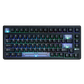 Keyboard Mechanical 75 Percent Hot Swap Gasket Mount Wired
