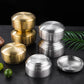 Steel Stainless Double Layer Rice Bowl With Lid Insulated