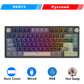 Keyboard Mechanical R75 Gasket 80Key RGB Hot Swap Spanish
