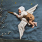 Swan Plush Wall Hanging Mobile Soothing Pillow Nursery Decor Fall 2025 Boho Kids Room Calming Accent