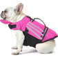 Reflective Flexible Oxford Swimming Vest All Sizes 2026 – Dog Life Jacket with Chin Float & Rescue Handle