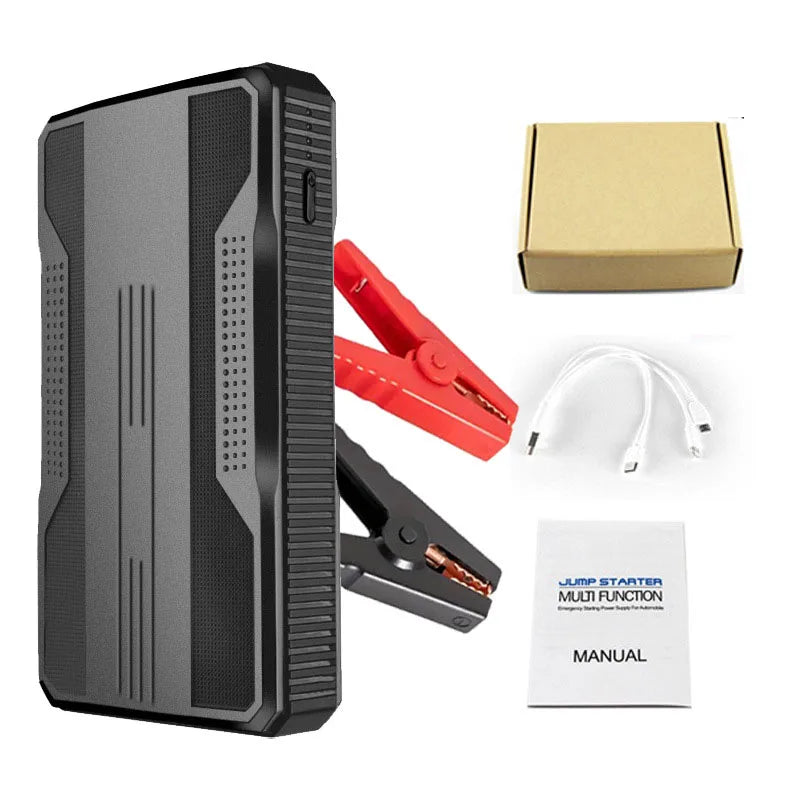 Car2025 Edition Jump Starter 20000mAh 12V Travel-Friendly Battery Booster With USB Port Road Trip Ready