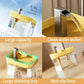 Water Cat Fountain USB Transparent Reservoir Auto Filtered Pet Drinker Fall 2025 Quiet Anti Dry Pump