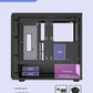 Case PC Glass Side ATX M ATX ITX Support 360mm Radiator